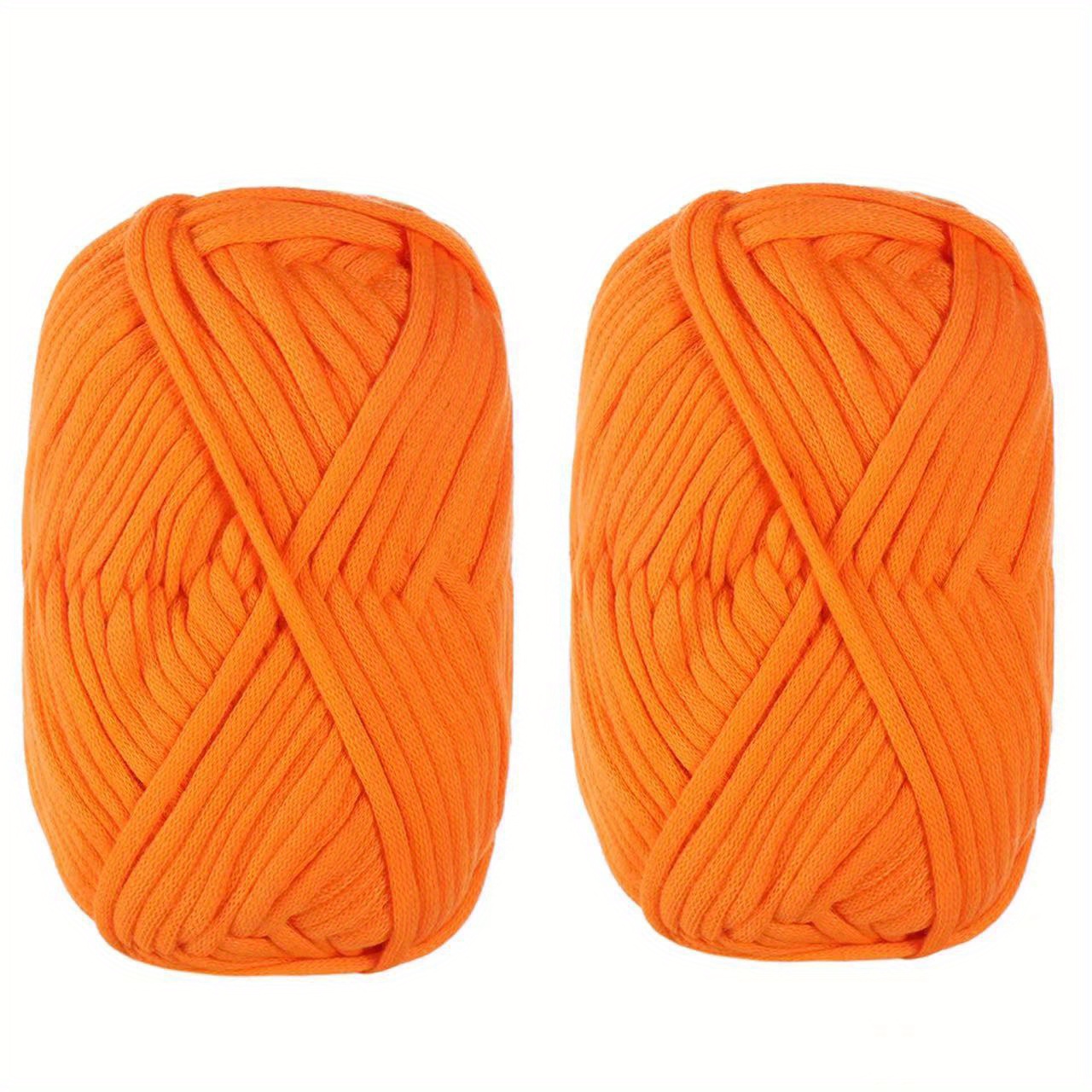 3 Fils De Coton Pour Crochet 55 M - Orange à Prix Carrefour