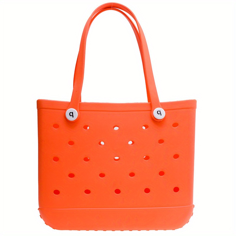 Colorful Polka Dot Fabric Barrel Bag Cosmetic Bag, Large Capacity