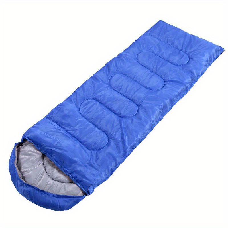 1 Saco Dormir Acampar, Bolsa Dormir Cálido Grueso, Edredón Algodón  Sombrero, Acampar, Montañismo, Viajes Aire Libre En Primavera, Otoño  Invierno - Deporte Aire Libre - Temu