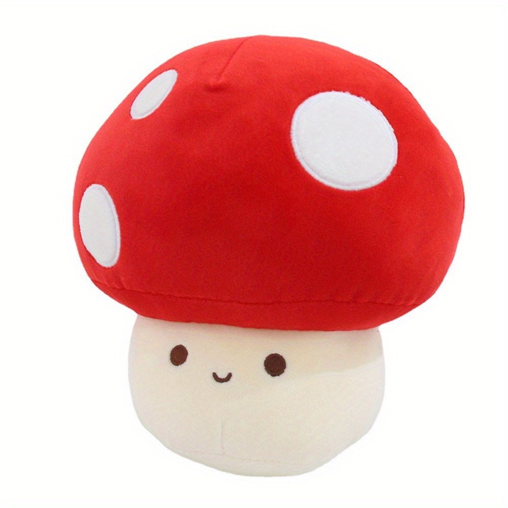 9inch 20cm Kawaii Mushroom Plush Dolls Simulation Plant Pillow Lovely Toys For Home Decor
