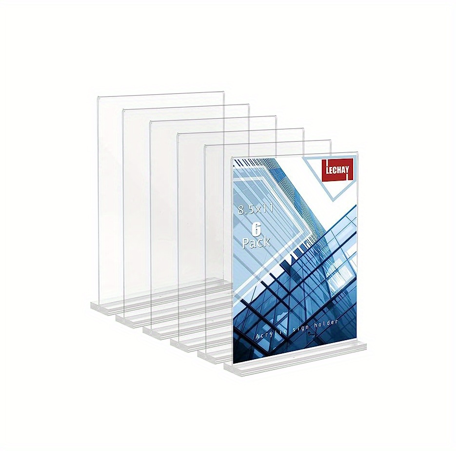 Clear Table Menu Display Stand Desktop Display Stand Paper Temu