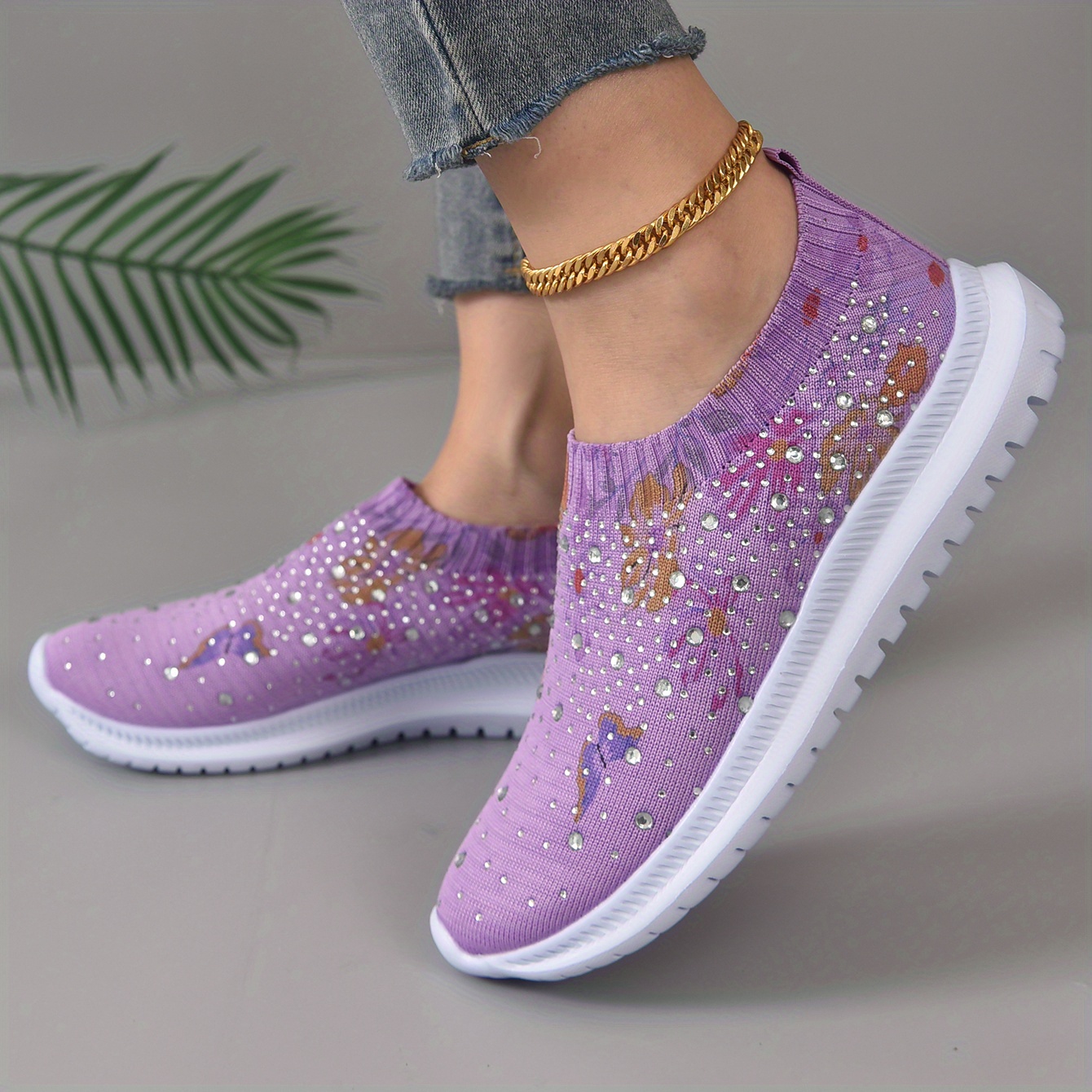 Bling best sale running shoes