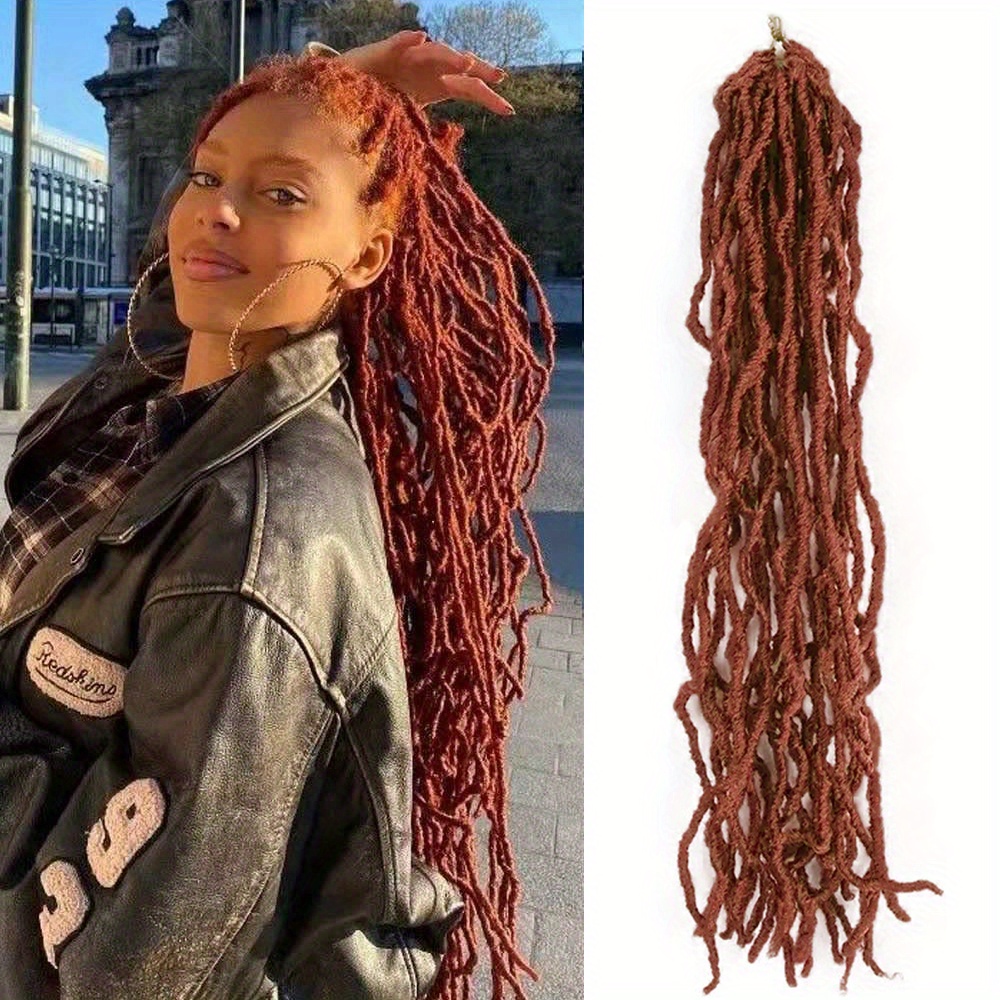 Soft Faux Locs Crochet Hair Pre Looped New Faux Locs Crochet - Temu