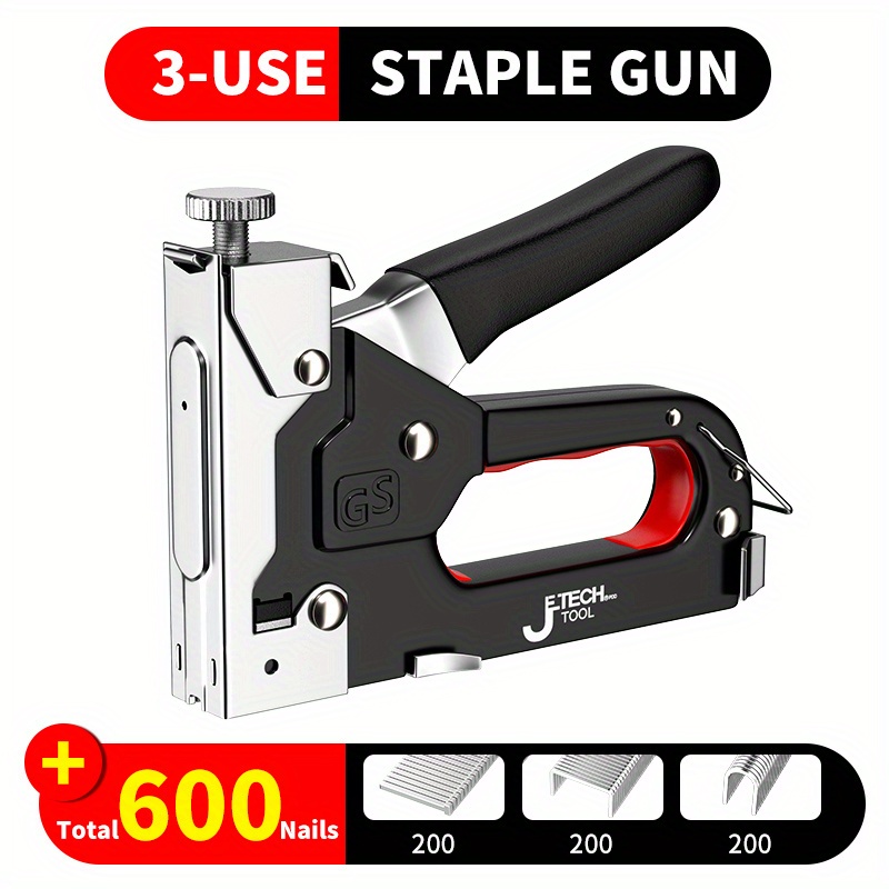 Multipurpose stapler can staple wood and books Manual nailing Each machine  comes with a box of staples