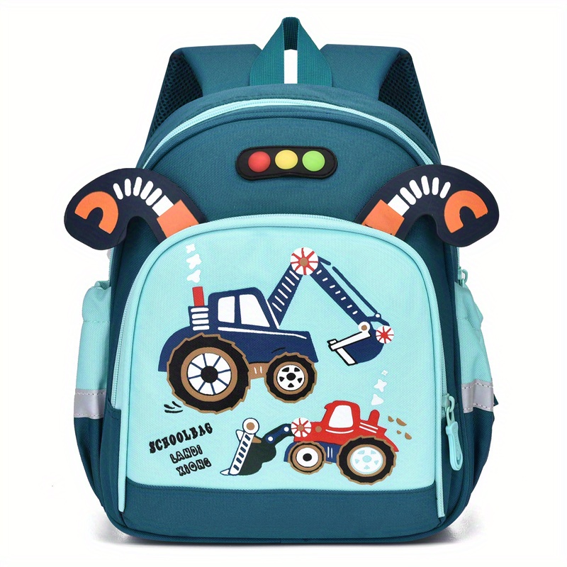 Excavator Unicorn Backpack for Kids
