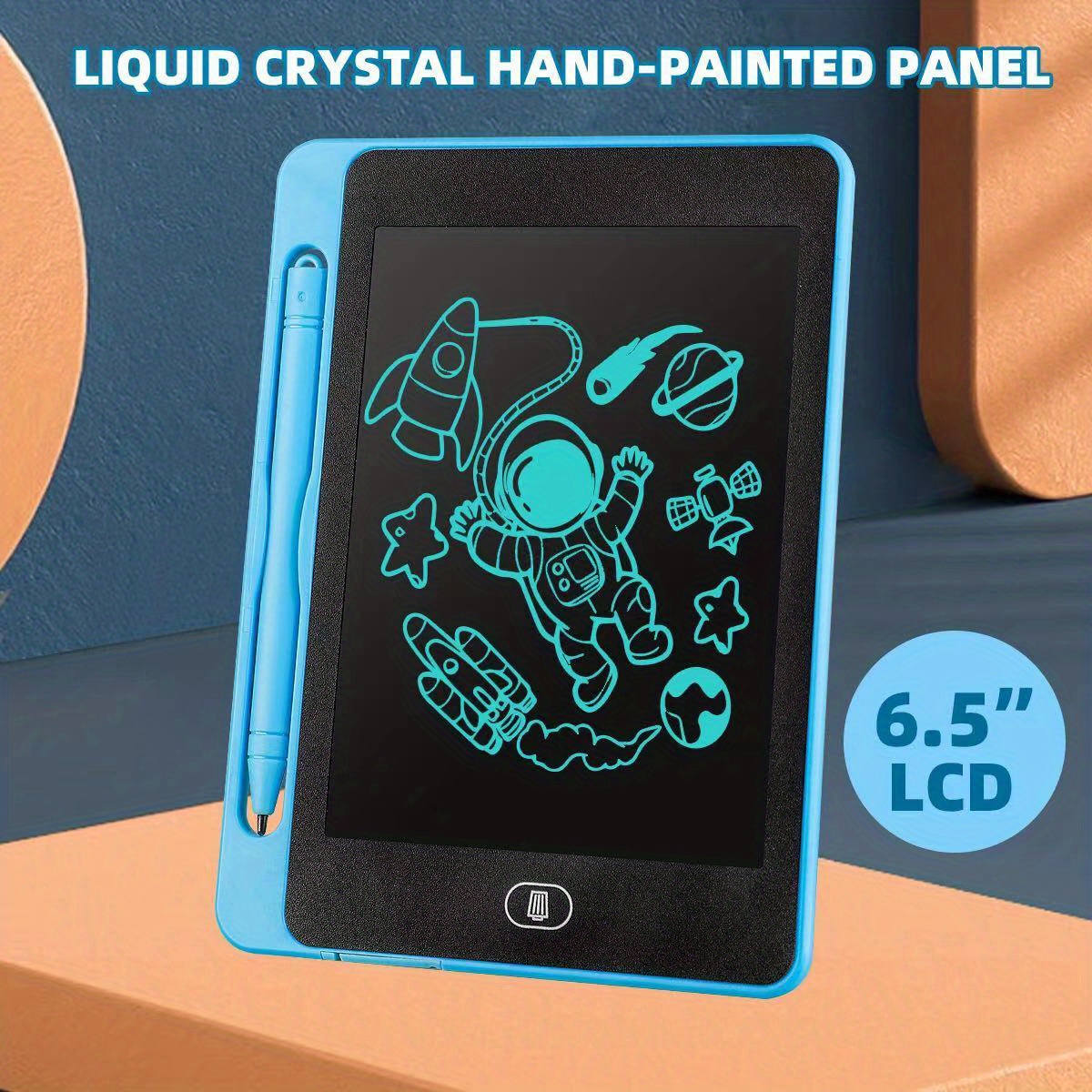 JONZOO Tablette d'écriture LCD, mini bloc-notes électronique avec stylet  d'écriture manuscrite, réutilisable, portable pour enfants (3 ans et plus)  et