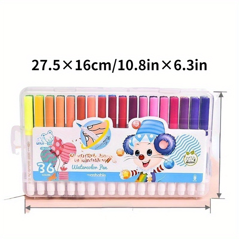 36-Color Washable Watercolor Pen