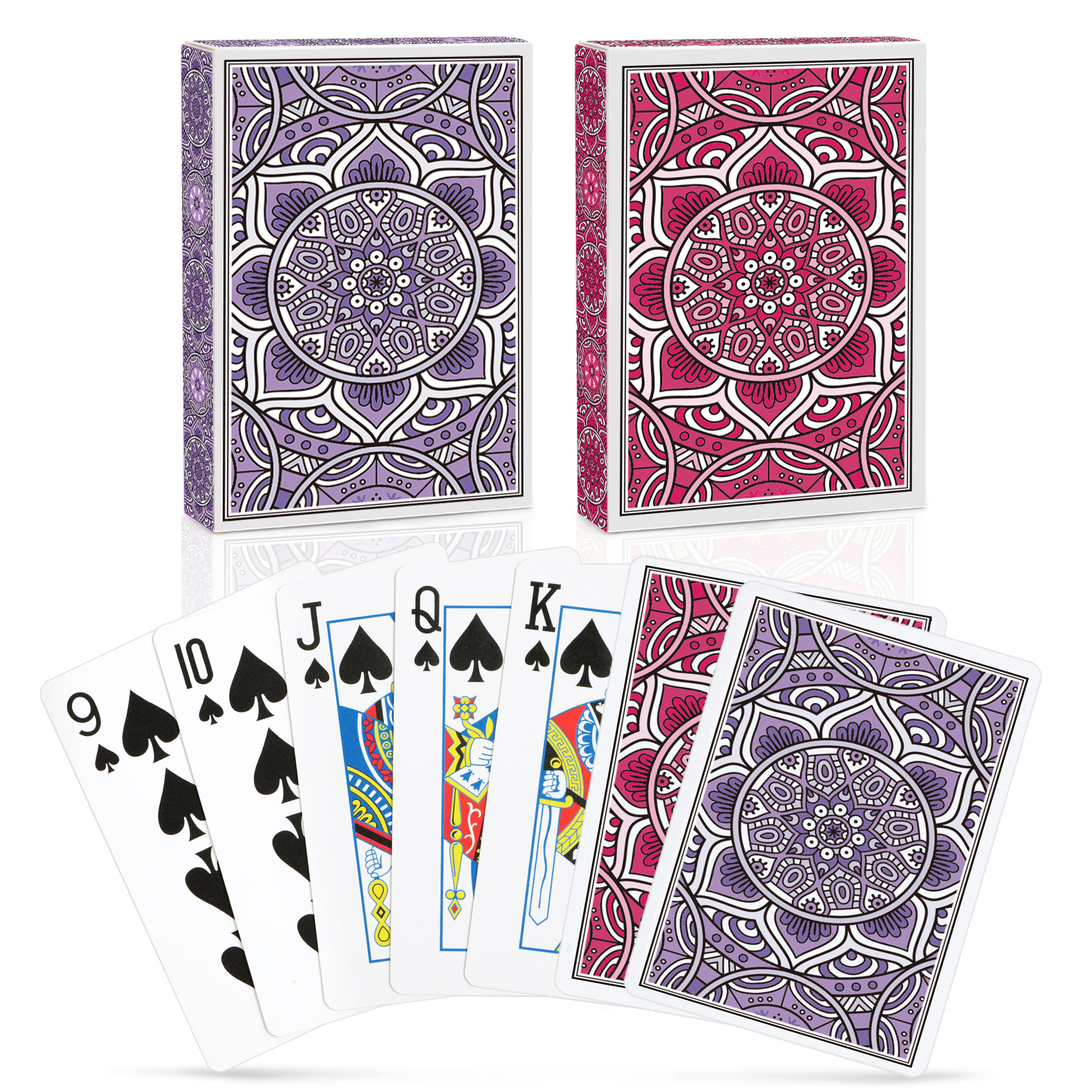 2 Decks Playing Cards Adult's Playing Cards In Standard - Temu