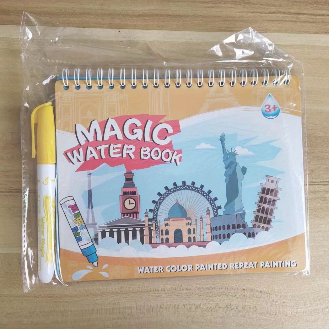 Magic Water Drawing Book for Kids