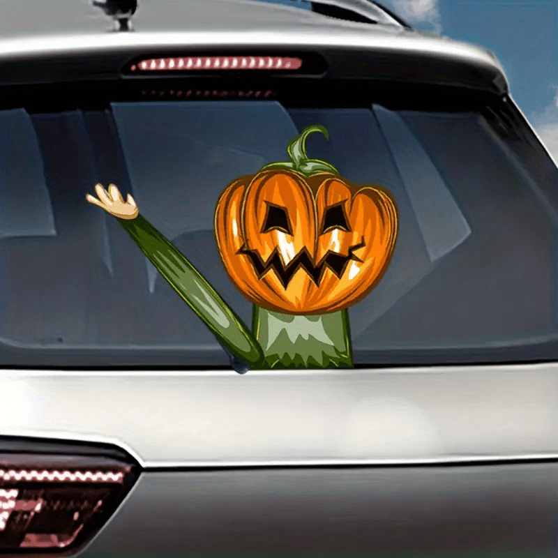 Pegatinas De Limpiaparabrisas De Terror De Halloween Pegatinas De Coche  Limpiaparabrisas Trasero Pegatinas De Coche Decoración De Calcomanía De  Limpiaparabrisas De Calabaza - Temu