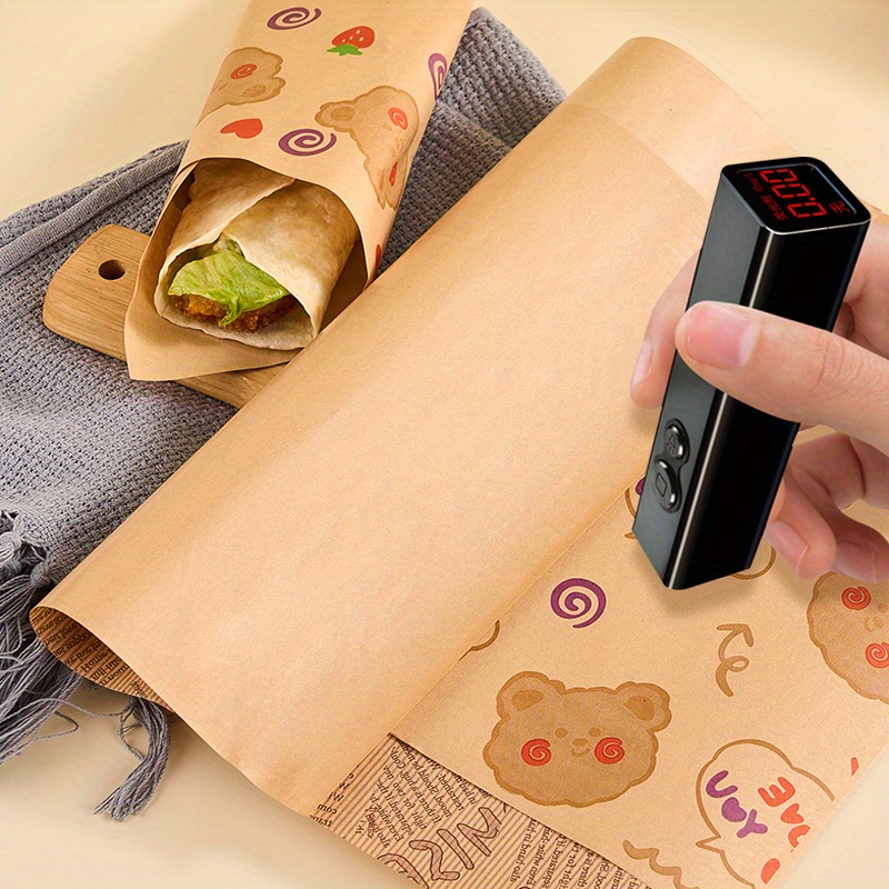 Sandwich Wrapping Paper, Greaseproof Paper, Hamburger Packing Box