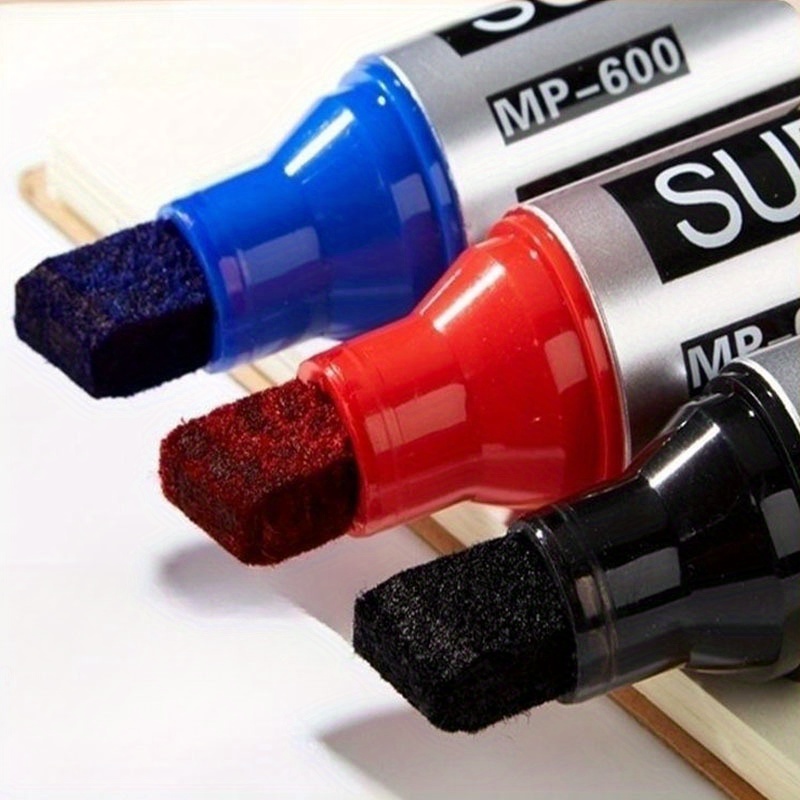 Large Oily Black Marking Pen With Added Ink Large Head Pen Waterproof