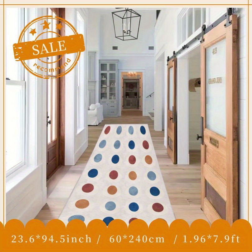 Runner Rug Cuttable Runner Rug with Non Slip Rubber Backing, Minimalistic  Kitchen Hallway Area Rugs, Laundry Room Washable Long Carpet Door Mats (