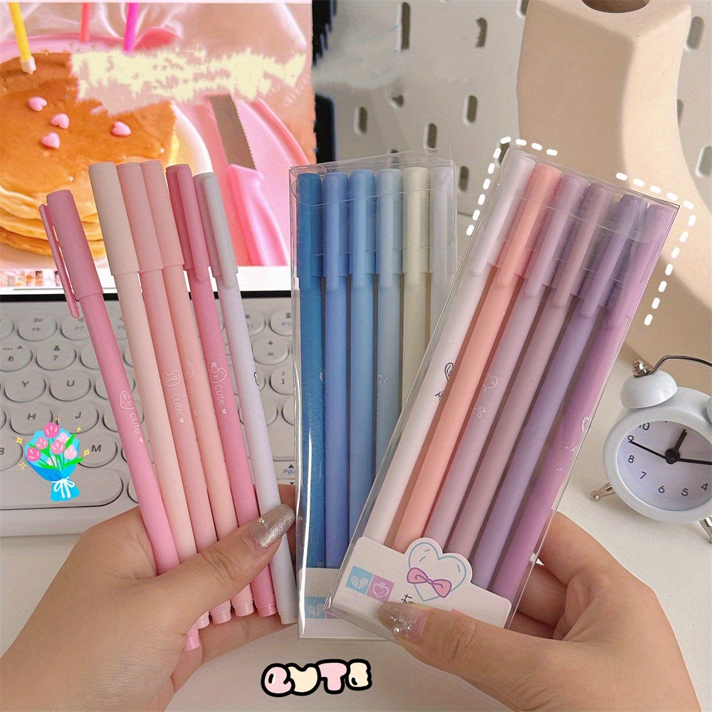 Wholesale JIANWU Set Of Creative Morandi Morandi Gel Pens Simple, Fresh,  And Kawaii With Quick Drying Caps For Journaling And Stationery Supplies  From Kuo10, $3.07