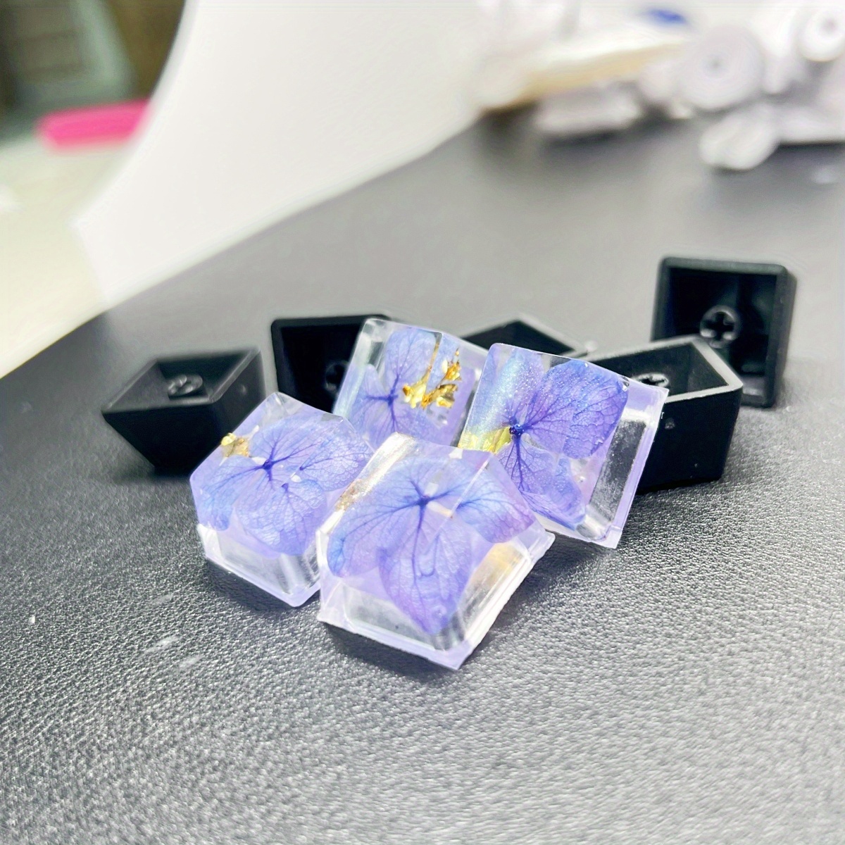 High quality Dripping Glue Diy Transparent Dried Flower Temu United