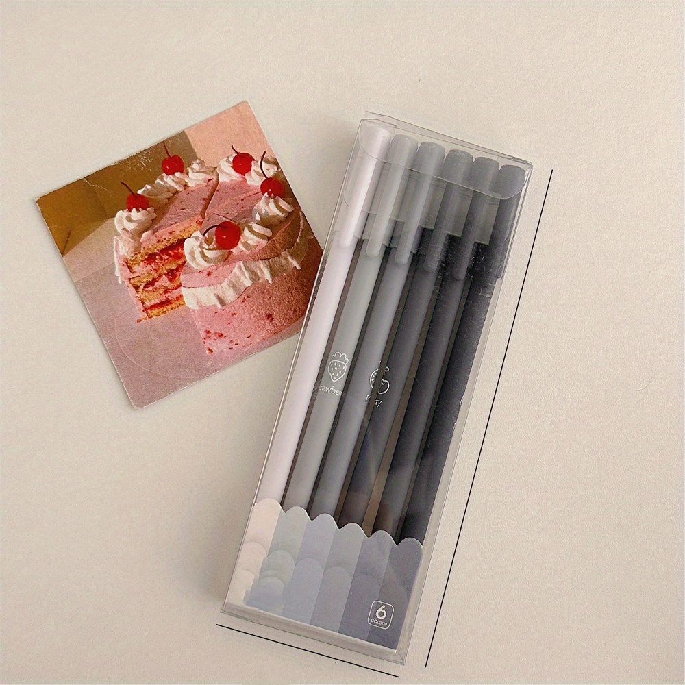 Morandi Color Gel Pen Set/press Type Fountain Pen/retro - Temu United Arab  Emirates