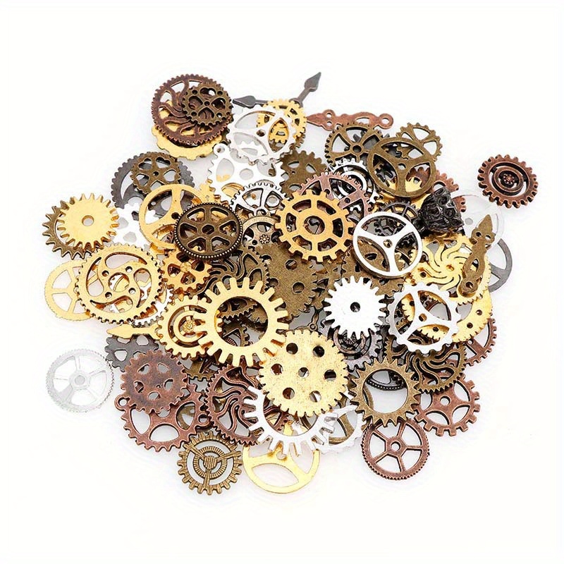 Steampunk Multi color Mixed Mechanical Alloy Gear Pendant - Temu Italy