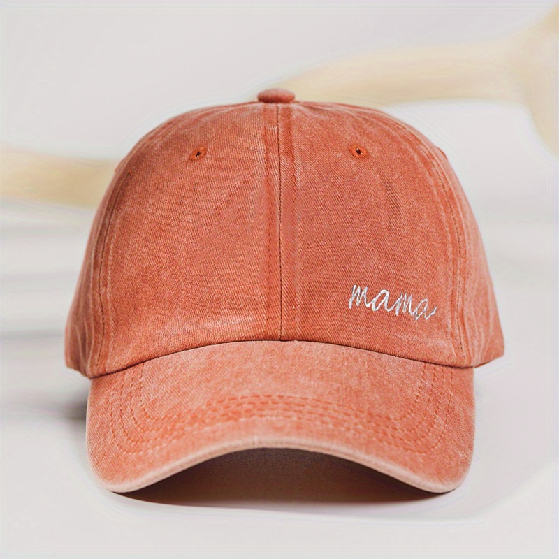 Candy Color Baseball , Washed Distressed Embroidery Cotton Sports Hat,  Lightweight Dad Hats Unisex - Temu