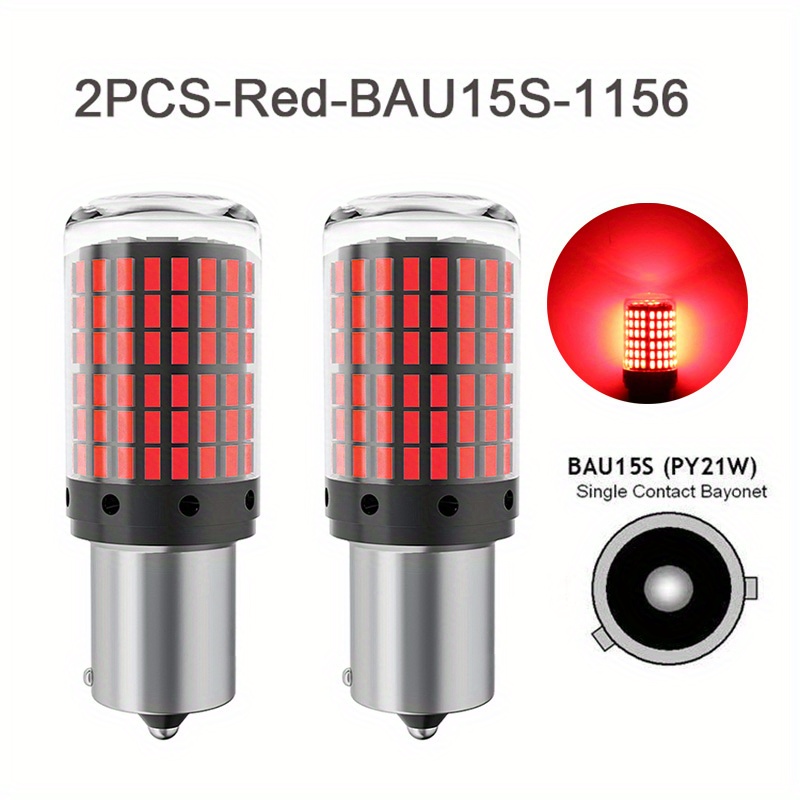 1Pcs Turn Signal Lamp Py21w LED 1156 Ba15s 1157 BAY15D 3014 57SMD
