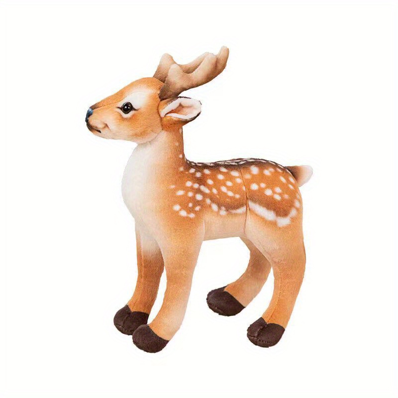 Simulation Animal Plum Deer Doll Creative Deer Plush Toy - Temu