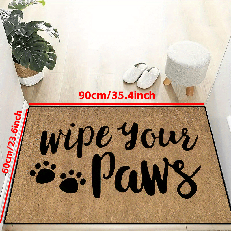 Wipe Your Paws Door Mat 29x17 –