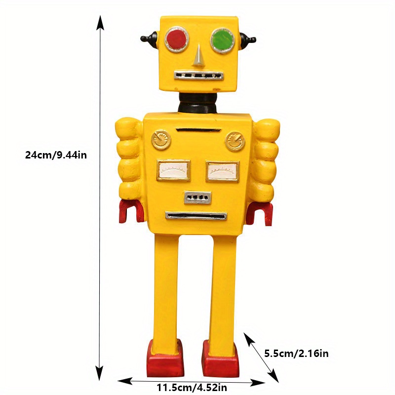 Retro Robot Model Ornaments Home Living Room Tv Cabinet Wine - Temu