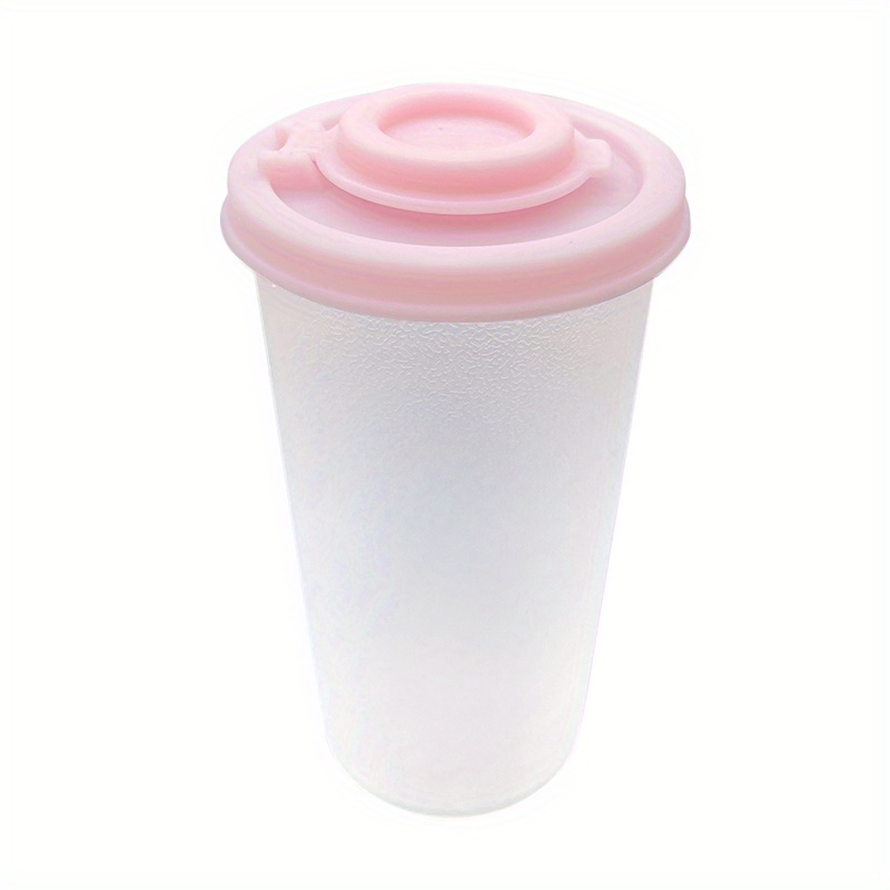 Round Bucket Salt Pepper and Toothpick Caddy - Pink