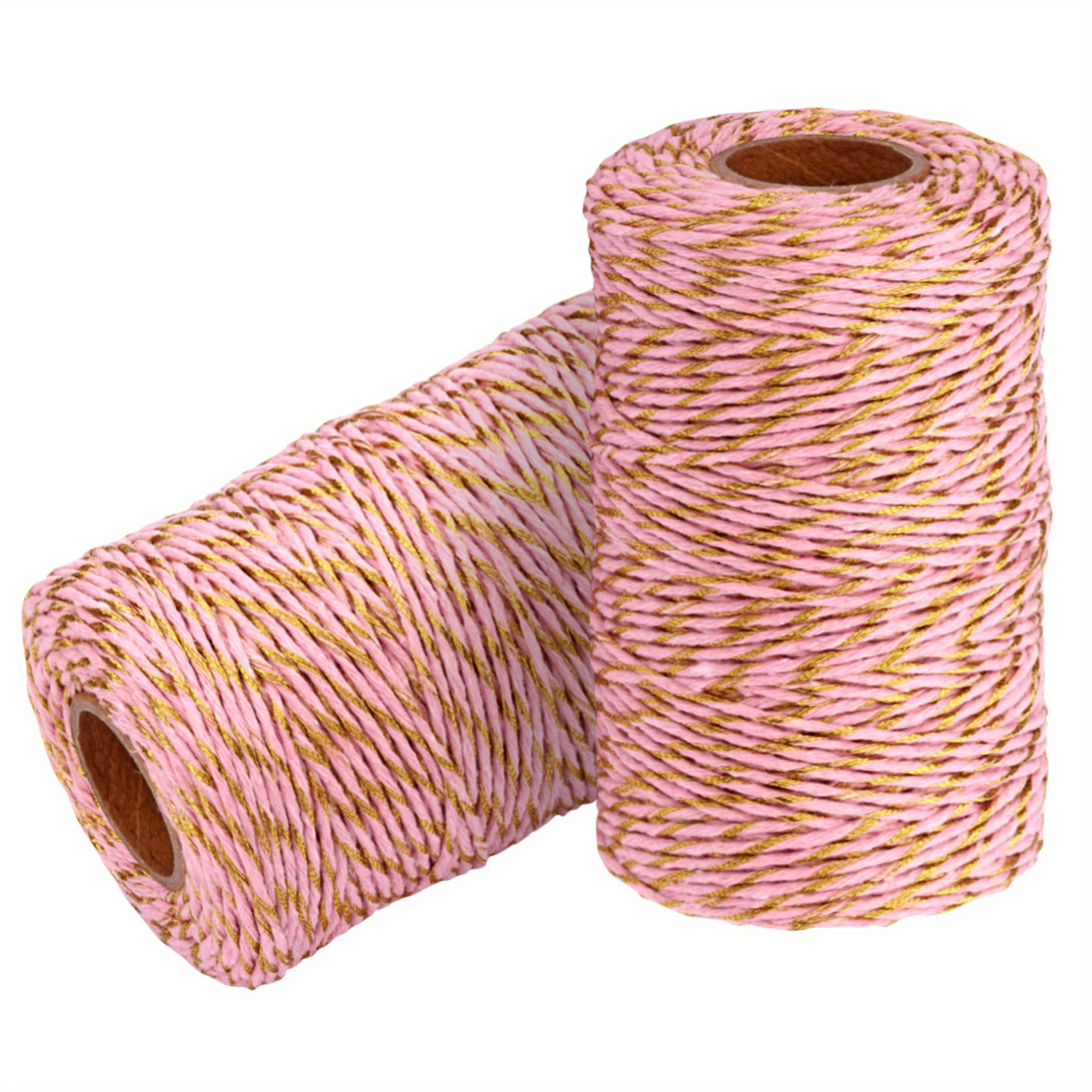Red/white Baker's Twine 10 Yards, 2 Ply Cotton Twine 