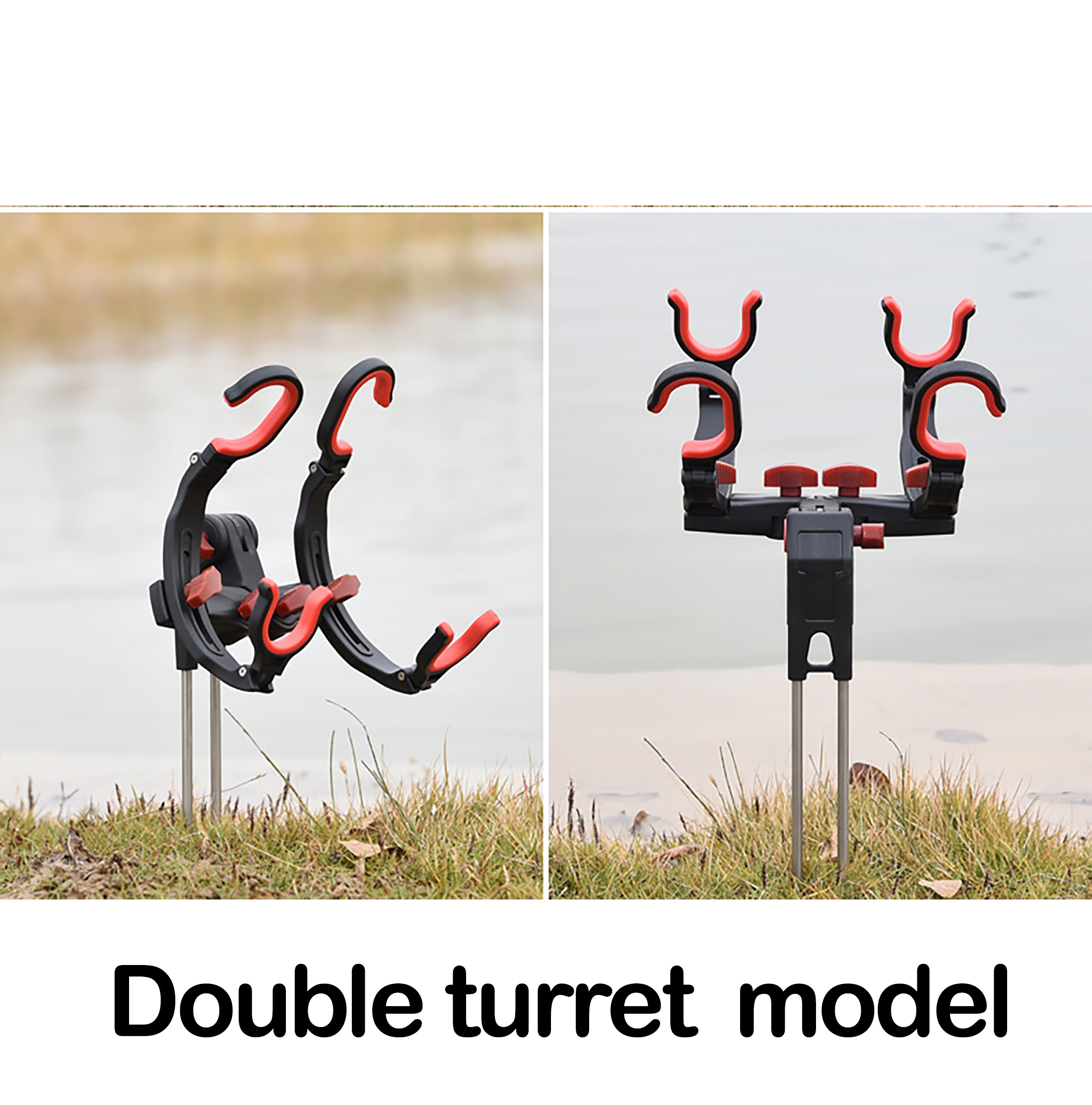 Universal Telescopic Tripod Folding Rod Holder Stands for Winter Ice  Fishing Rods Microphone Stand Lamps Small Triangle Bracket