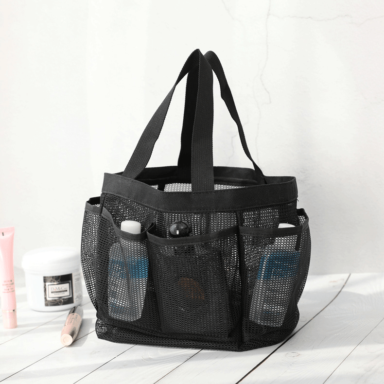 ORP Pro Shower Caddy Tote Bag, Toiletry Bag for Men and Women, Hanging Mesh Shower Bag, Quick Dry Bath Organizer for College Dorms, Gym, Camp