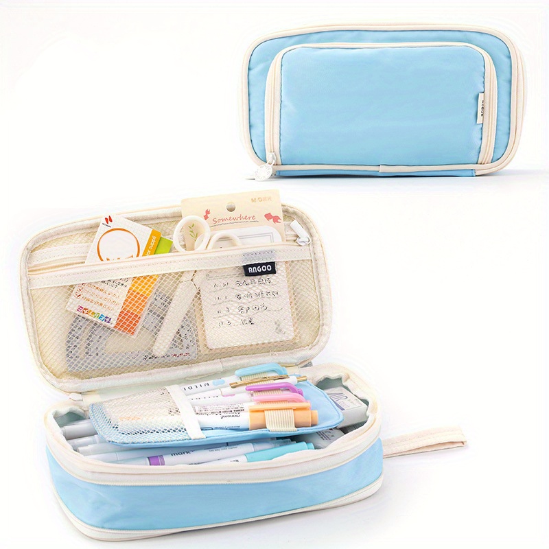 Student Pencil Case Multifunctional Multi layer Stationery - Temu