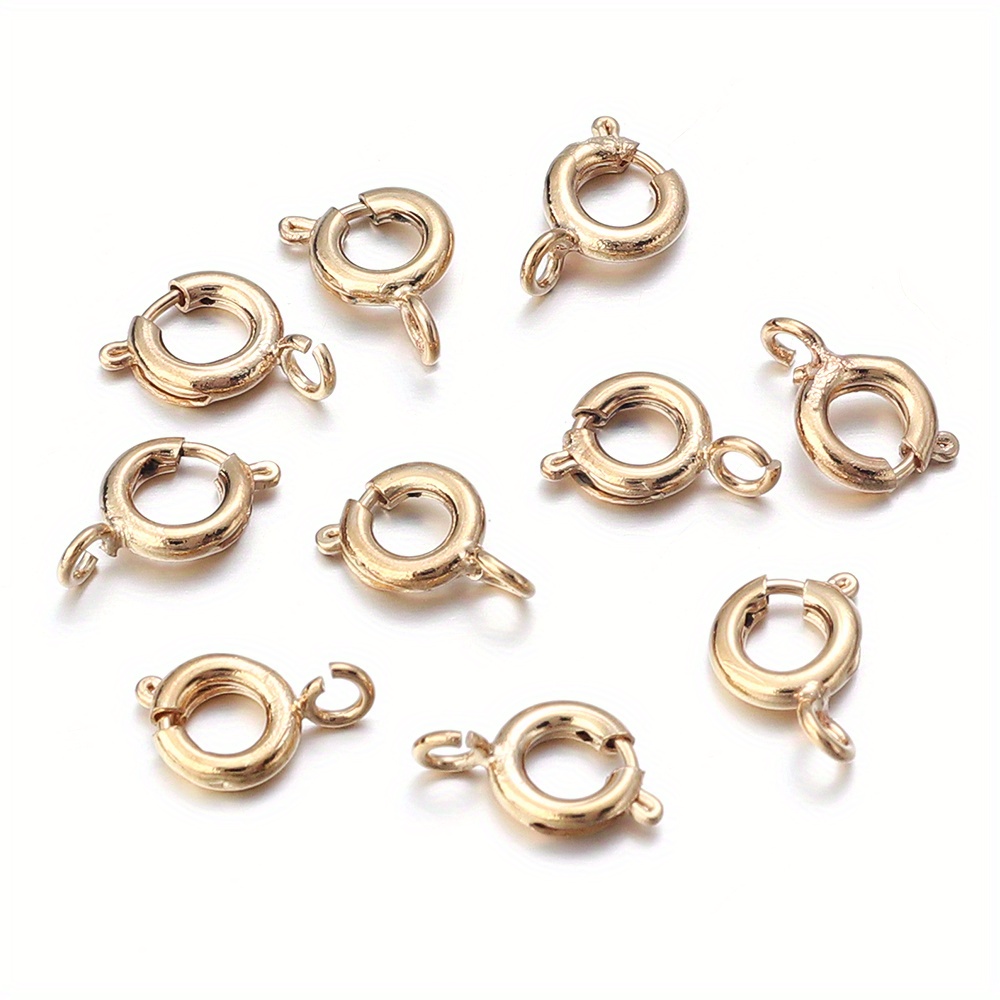 Round Sailor Clasp Spring Buckle Connector Clasps Chain - Temu