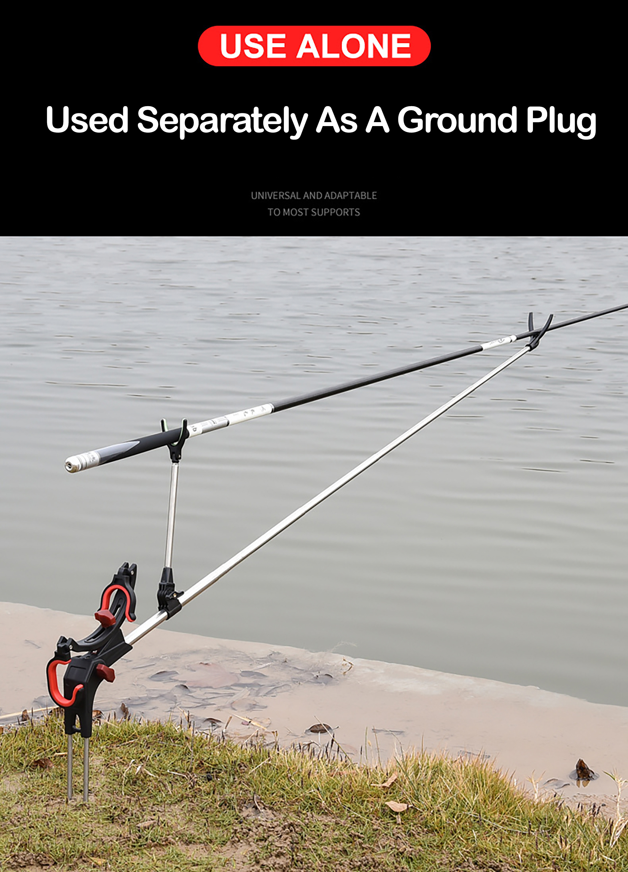 360° Adjustable Fishing Rod Holders: Perfect Sea Fishing Sub - Temu