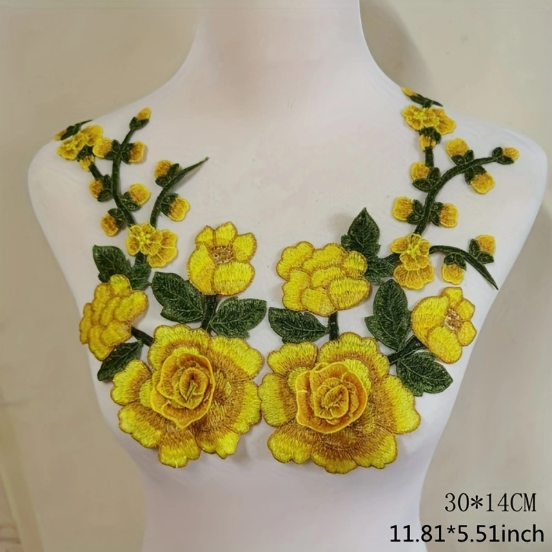 Clothing Accessories Ethnic Style Flower Water soluble - Temu