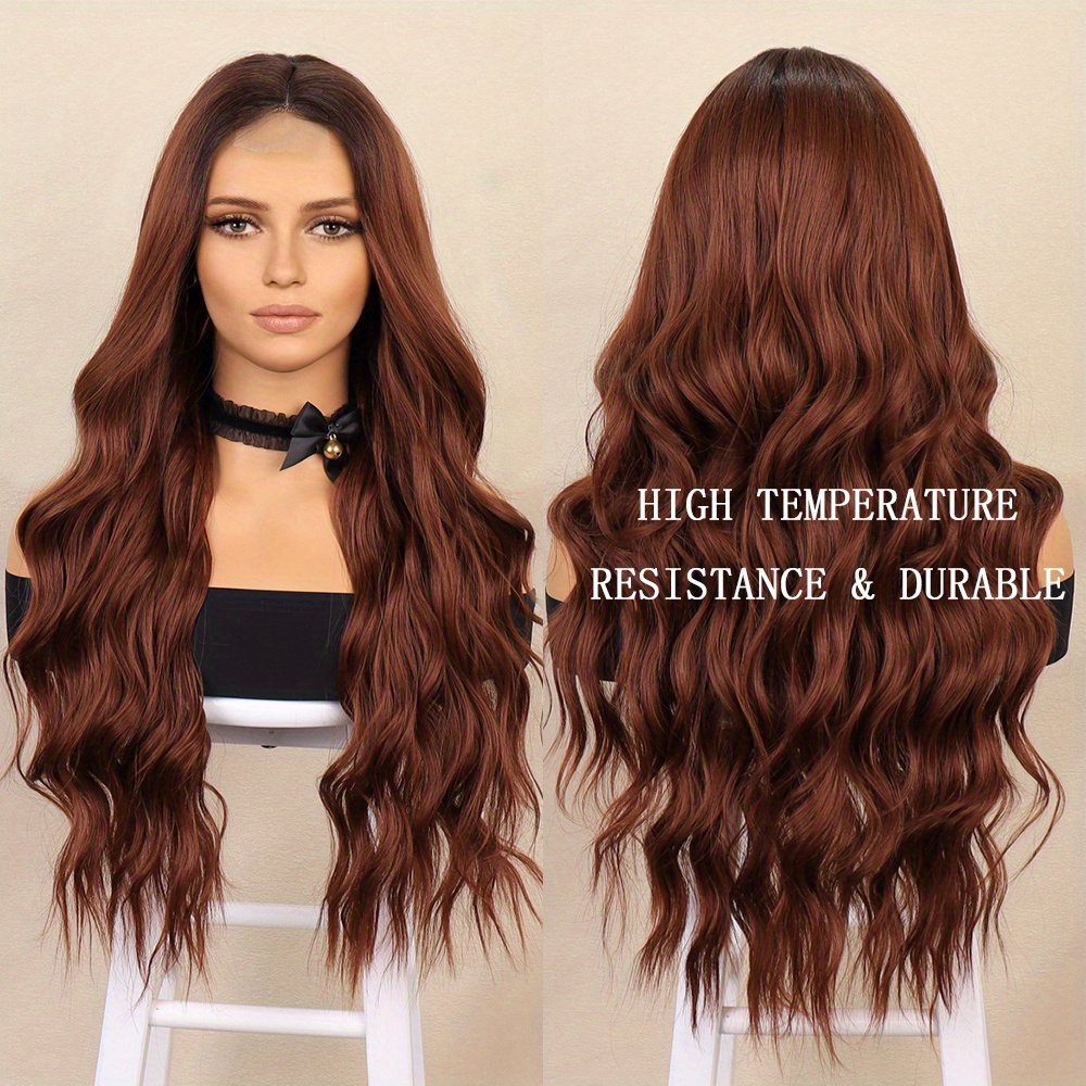 Relaxed Natural - TRUPART Wig, Natural Dark Brown / 18