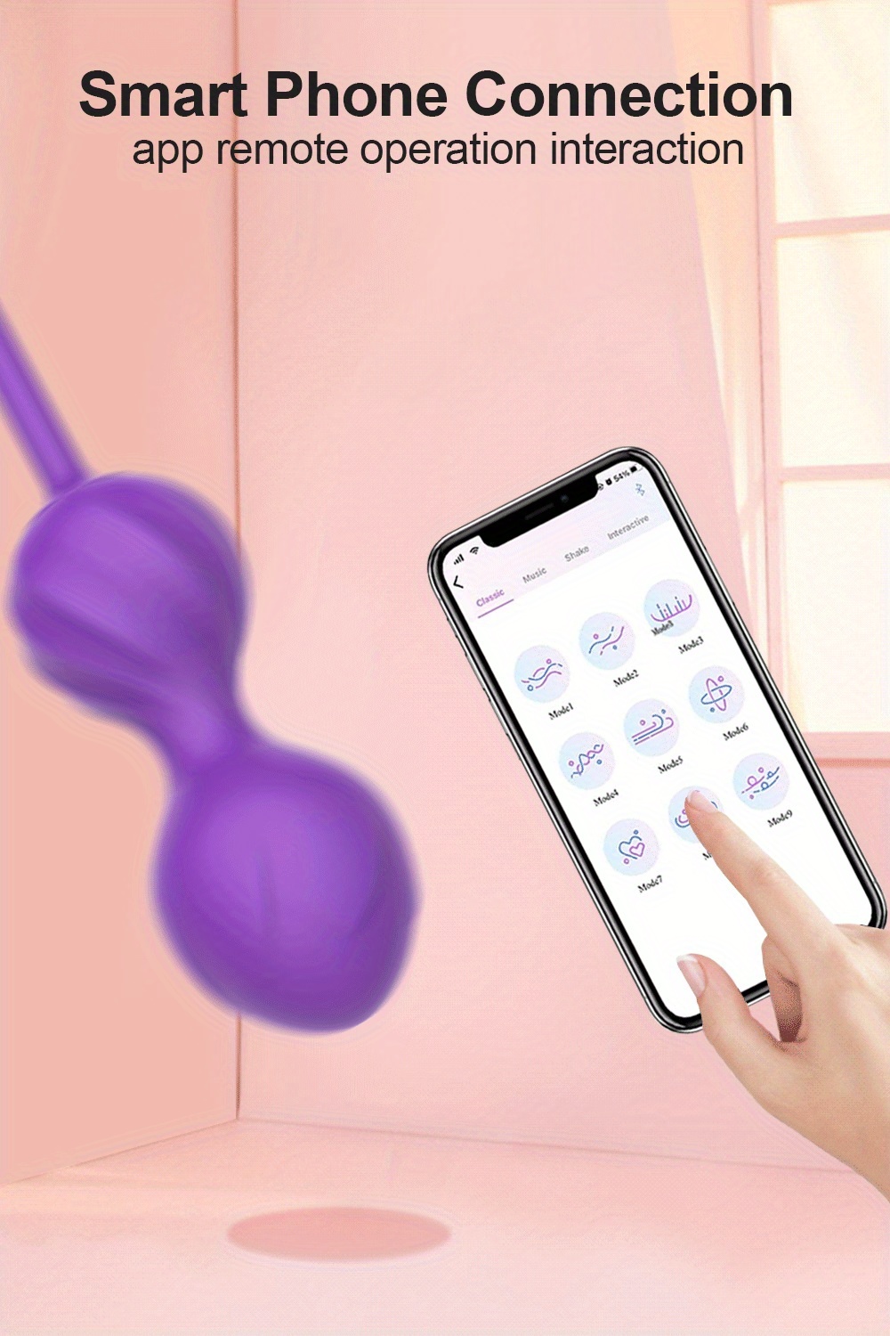 1pc Phone App G Spot Mini Egg Kegel Ball Vibrator Usb Ricaricabile Rose  Wireless Telecomandato Giocattoli Adulti Del Sesso 95 * 85mm - Salute E  Casa - Temu Italy