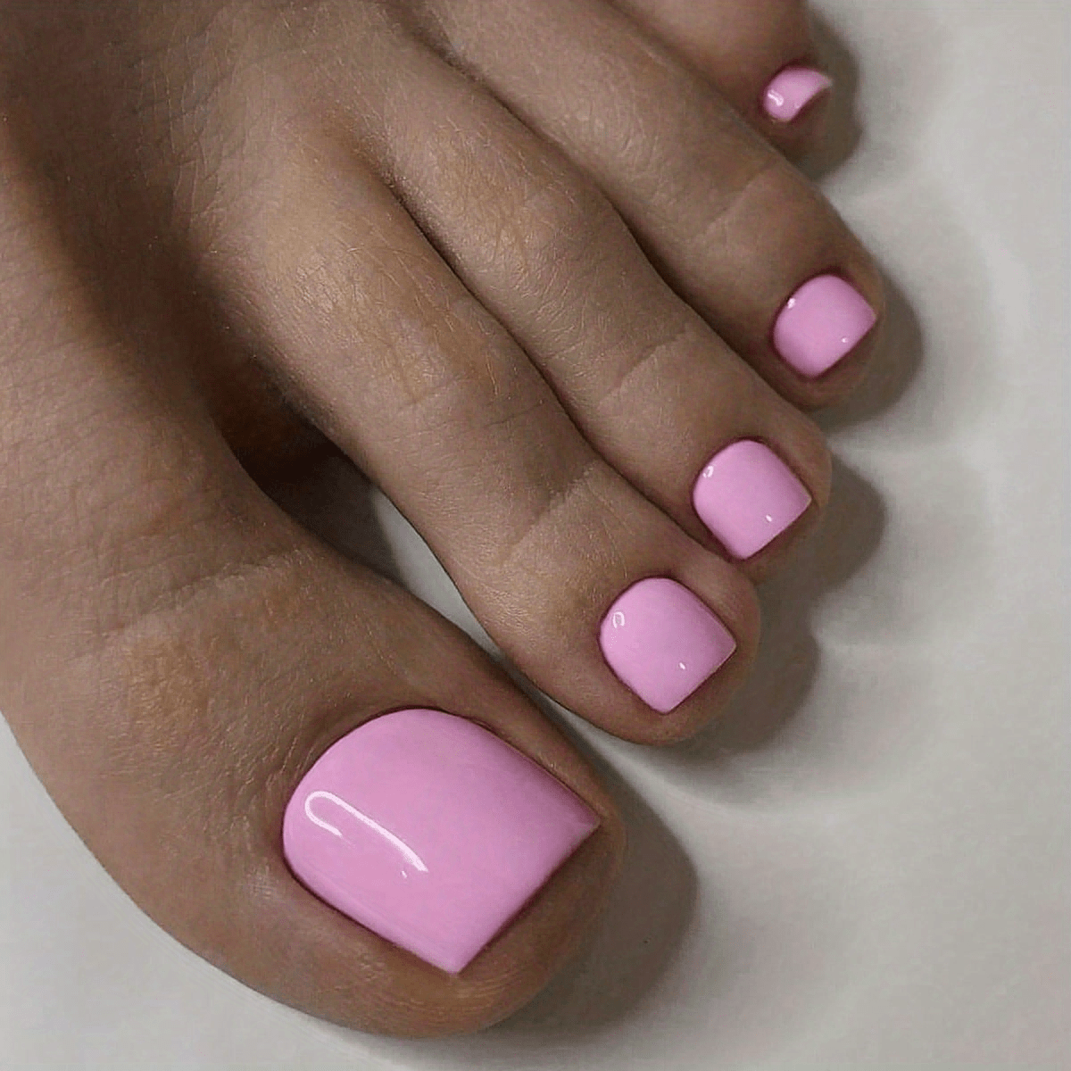 Best 21+ light pink toe nails you must try this year