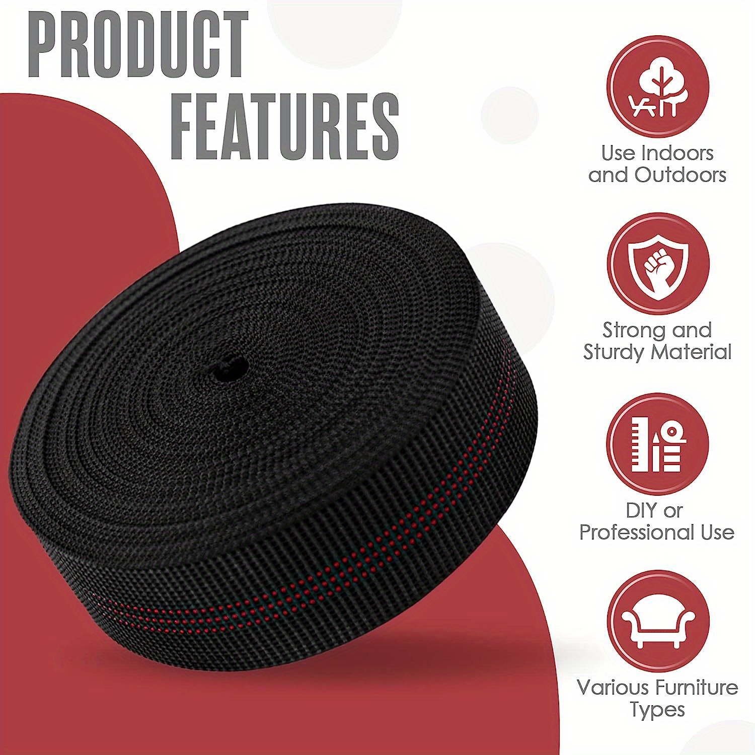 Black Chair bing Elastic Elasbelt Two Inch Wide Forty Temu