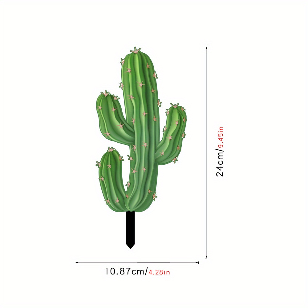 1 Pc Champignon Cactus Aloe Acrylique Cour Extérieure - Temu Canada