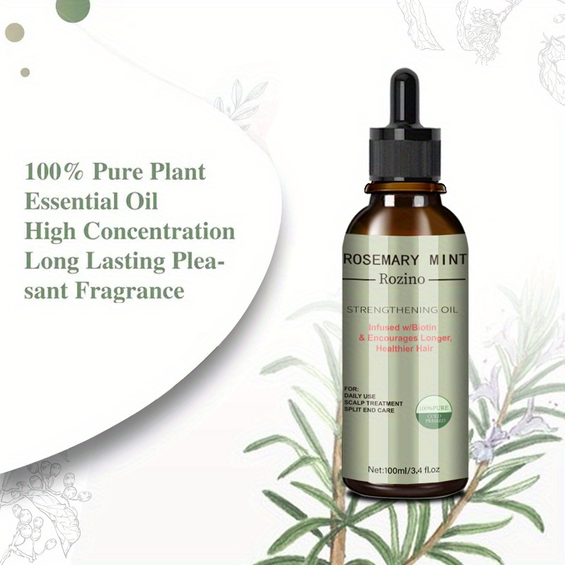 Rosemary Mint Hair Oil – Sage House Apothecary