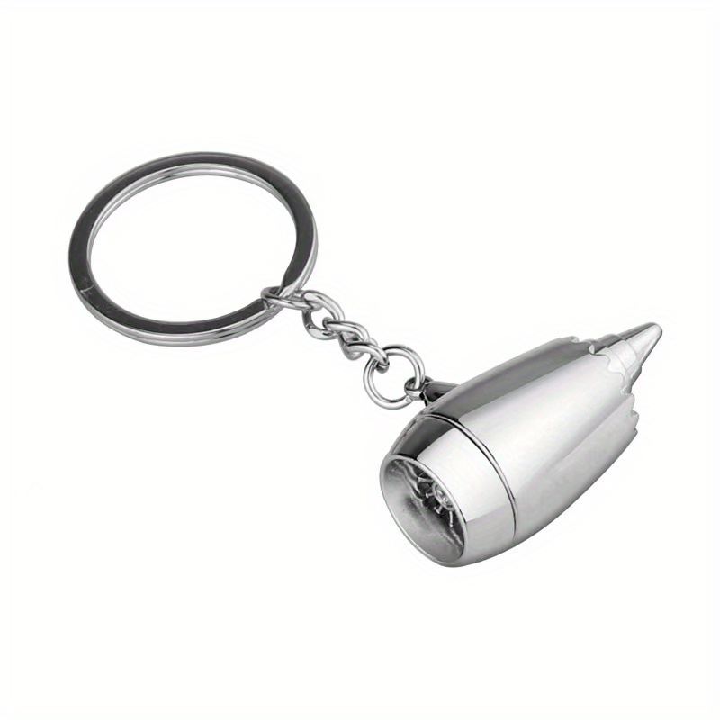 Mini Airplaine Engine Shape Keychain Lightweight Turbine - Temu