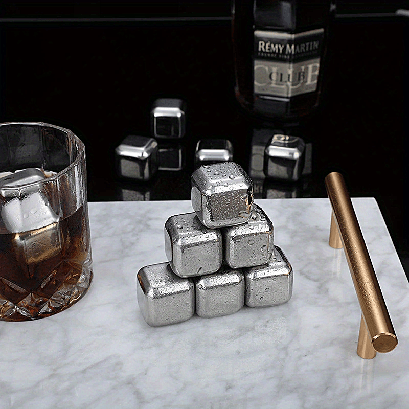 304 Stainless Steel Ice Cube for Red Wine Whisky Cola Drinks, Metal Ice Cube  Stone, Bar Accessories, Reusable Whiskey Stones Sets - China Stainless  Steel Ice Cube and Whisky Stone price