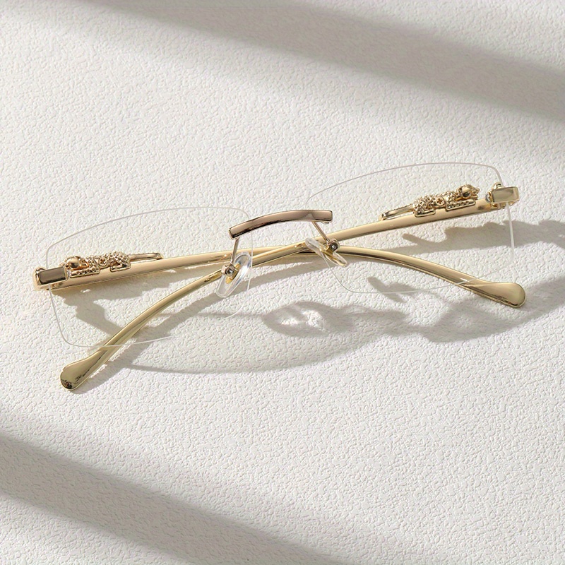 DAUCO Montura de Gafas Metal Titanio Vintage Transparentes Hombre Gafas  Transparentes Gafas de Vista : : Moda