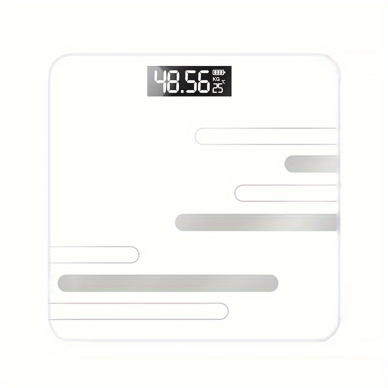 Bathroom Scale Floor Body Scales Digital Body Weight Scale LCD Display  Glass Smart Electronic Scales