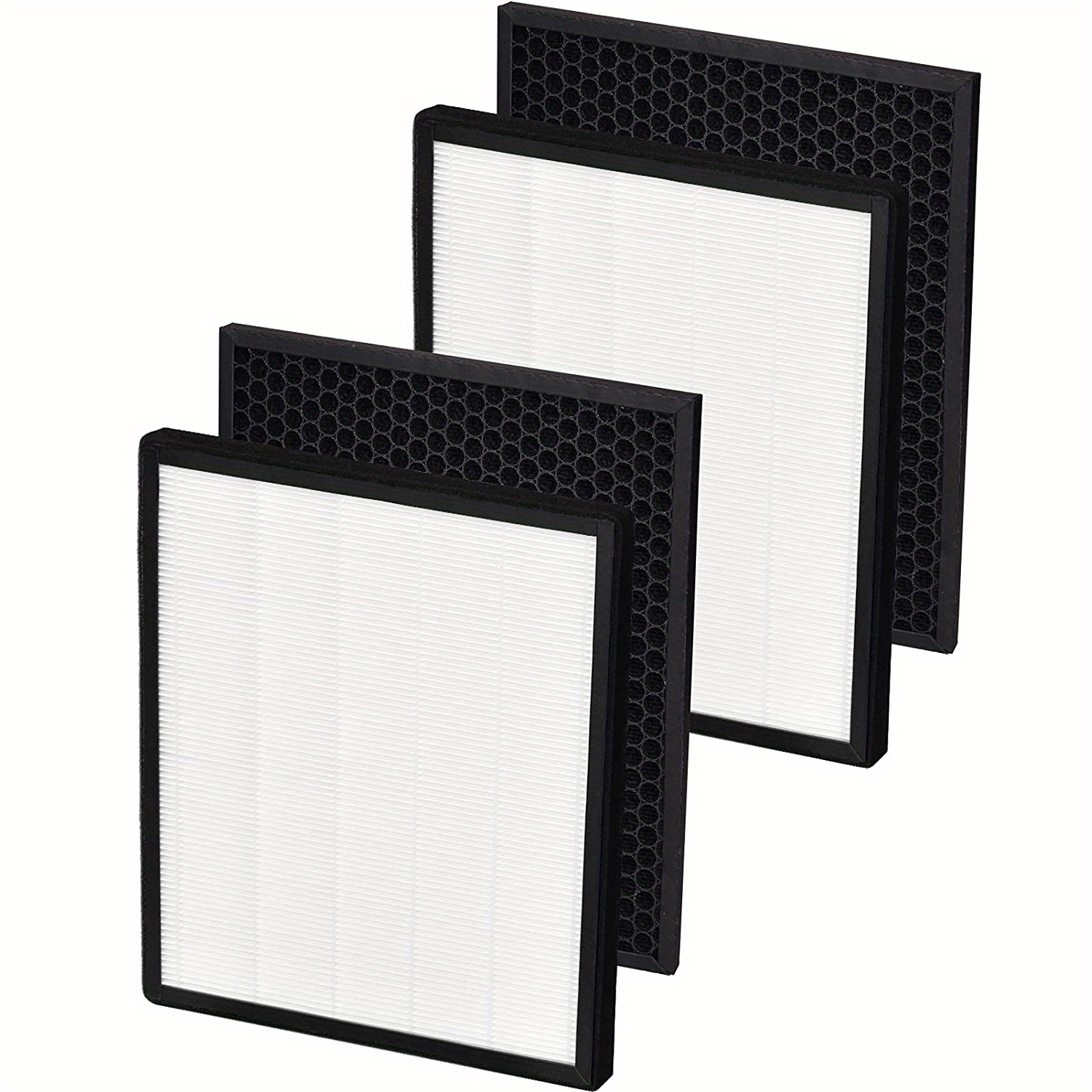 LV-PUR131 Replacement Filter 2 HEPA Filters & 2 Activated Carbon Pre Filters,com