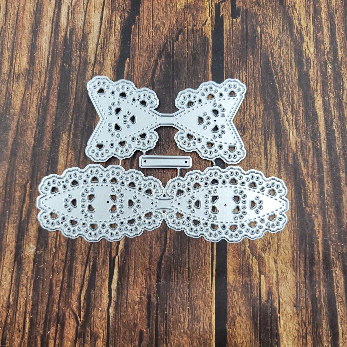Cute Bow Metal Cutting Die, Diy Handmade Craft Stencil