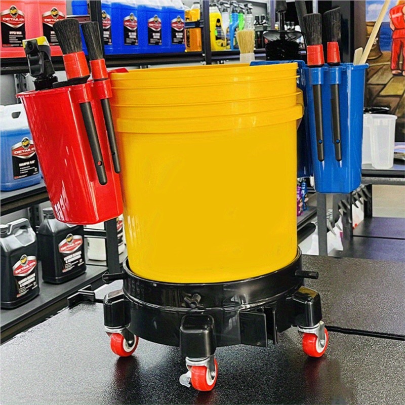 car wash buckets, bucket organizer car