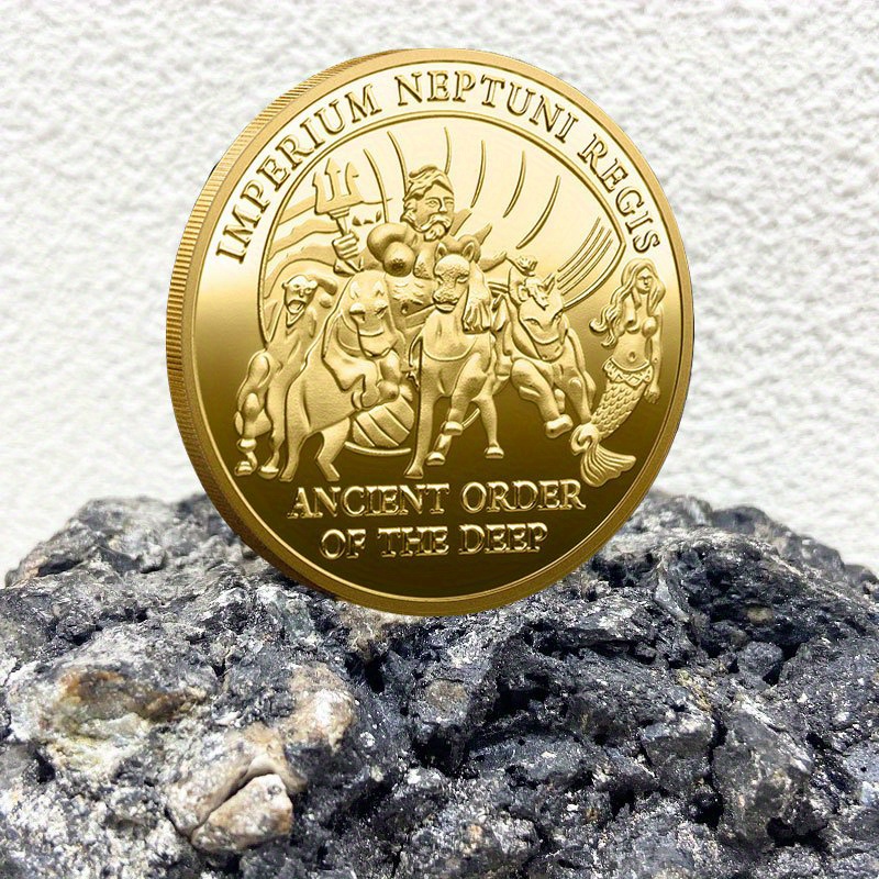 Imperium Neptuni Regi Challenge Coin Collection Coin Gift - Temu New ...