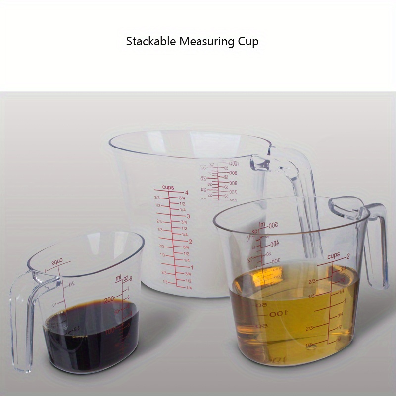 Measuring Cups Set Multiple Measurement Scales includes - Temu