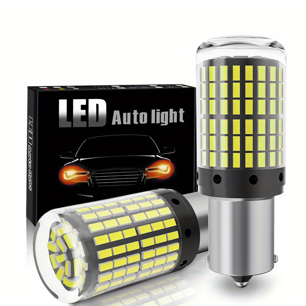 2PCS P21W LED Bulbs Canbus P21/5W 1156 BA15S LED DRL Auto Light Backup  Reversing Lamps for Audi A4 Q3 A3 A6 Q7 A1 A5 A7 A8 Q5 TT